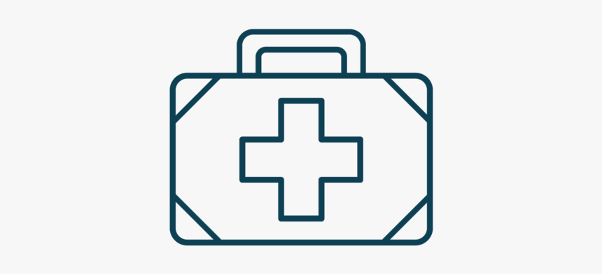 Briefcase With Medical Cross Representing Medical Negligence - Bond Certificate Bond Icon, HD Png Download