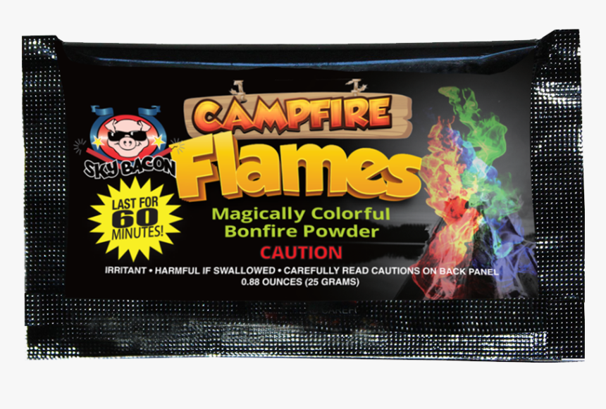 Campfire Flames - Campfire Flames Sky Bacon, HD Png Download