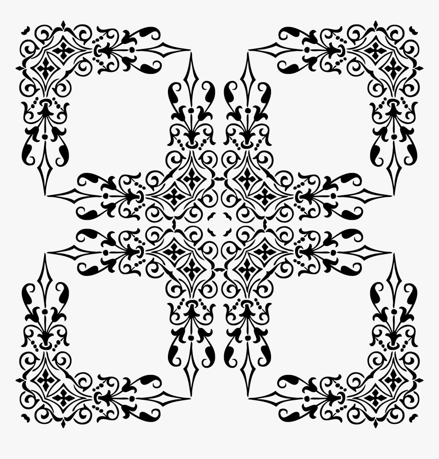 Ornamental Divider Frame 13 Clip Arts - Portable Network Graphics, HD Png Download