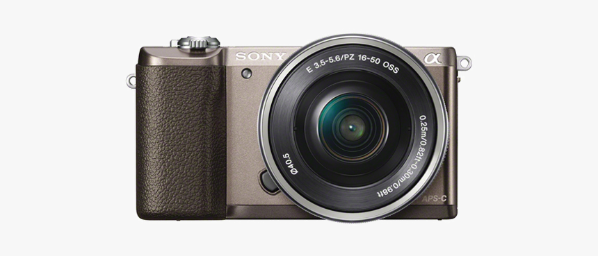 Sony Alpha A5100 Brown, HD Png Download