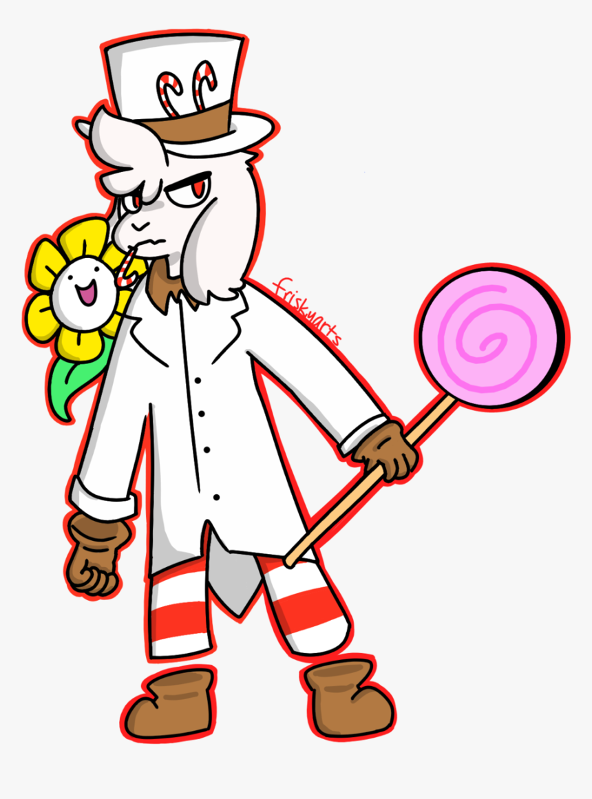 Asriel And Flowey From Undertale - Gloomverse Lemon Kid, HD Png Download