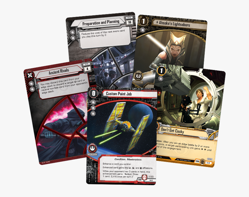 Transparent Ahsoka Tano Png - Star Wars Destiny Rivals Cards, Png Download