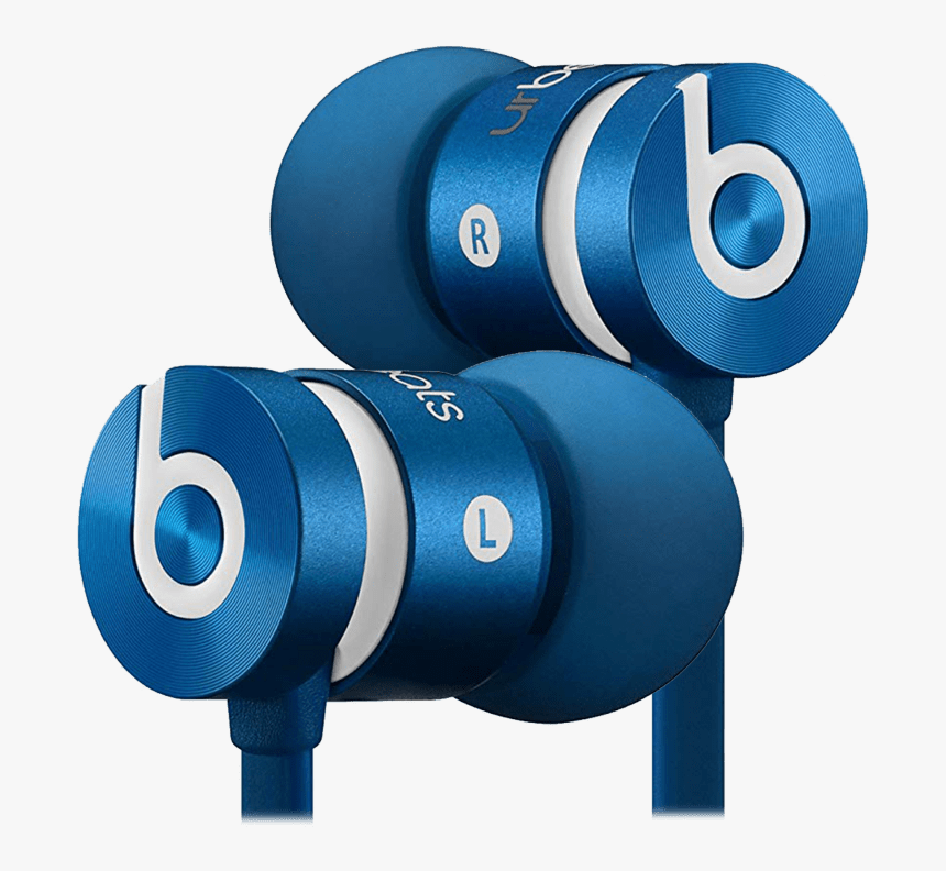 Blue Beats In Ear Headphones, HD Png Download