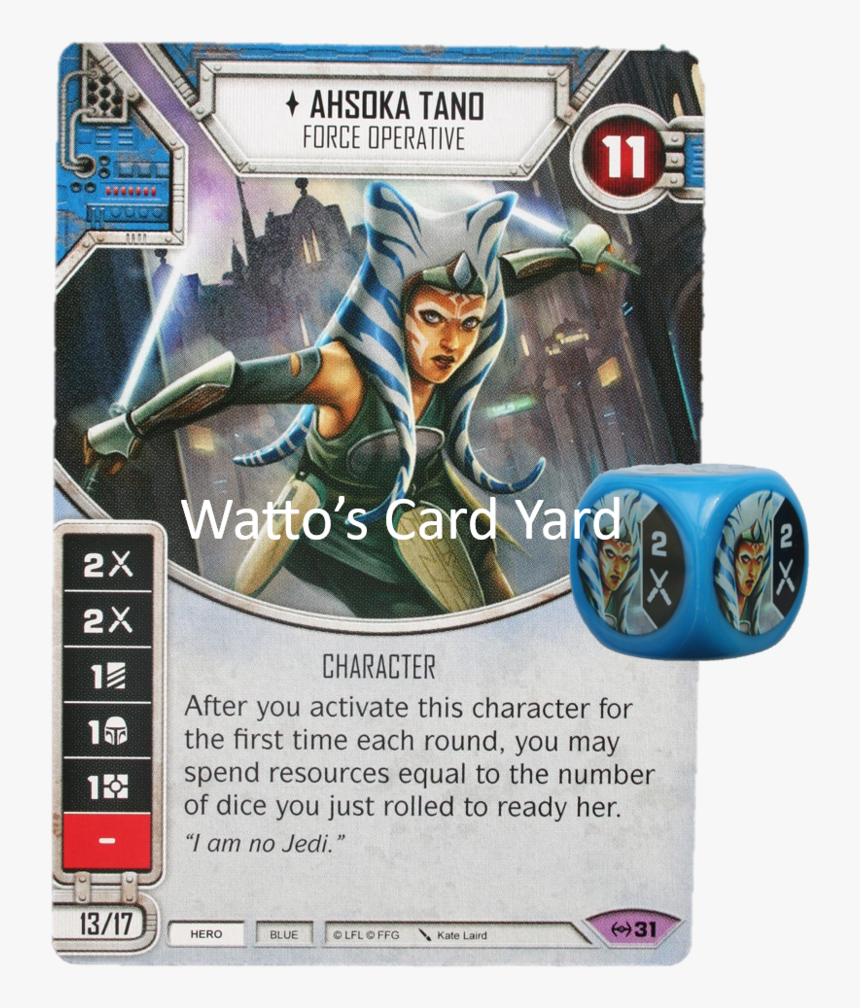 Star Wars Destiny Ahsoka, HD Png Download
