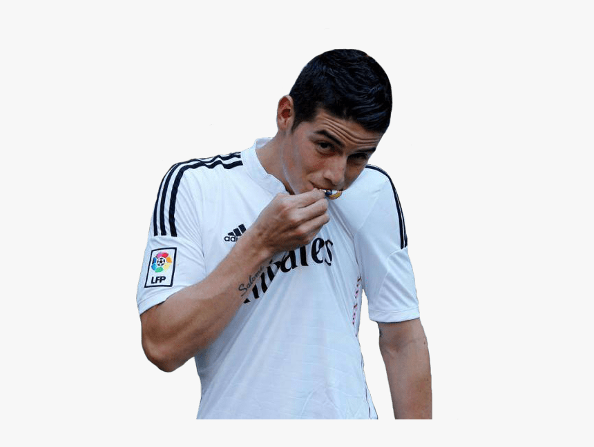 James Rodriguez Kiss - James Rodriguez Png Real, Transparent Png
