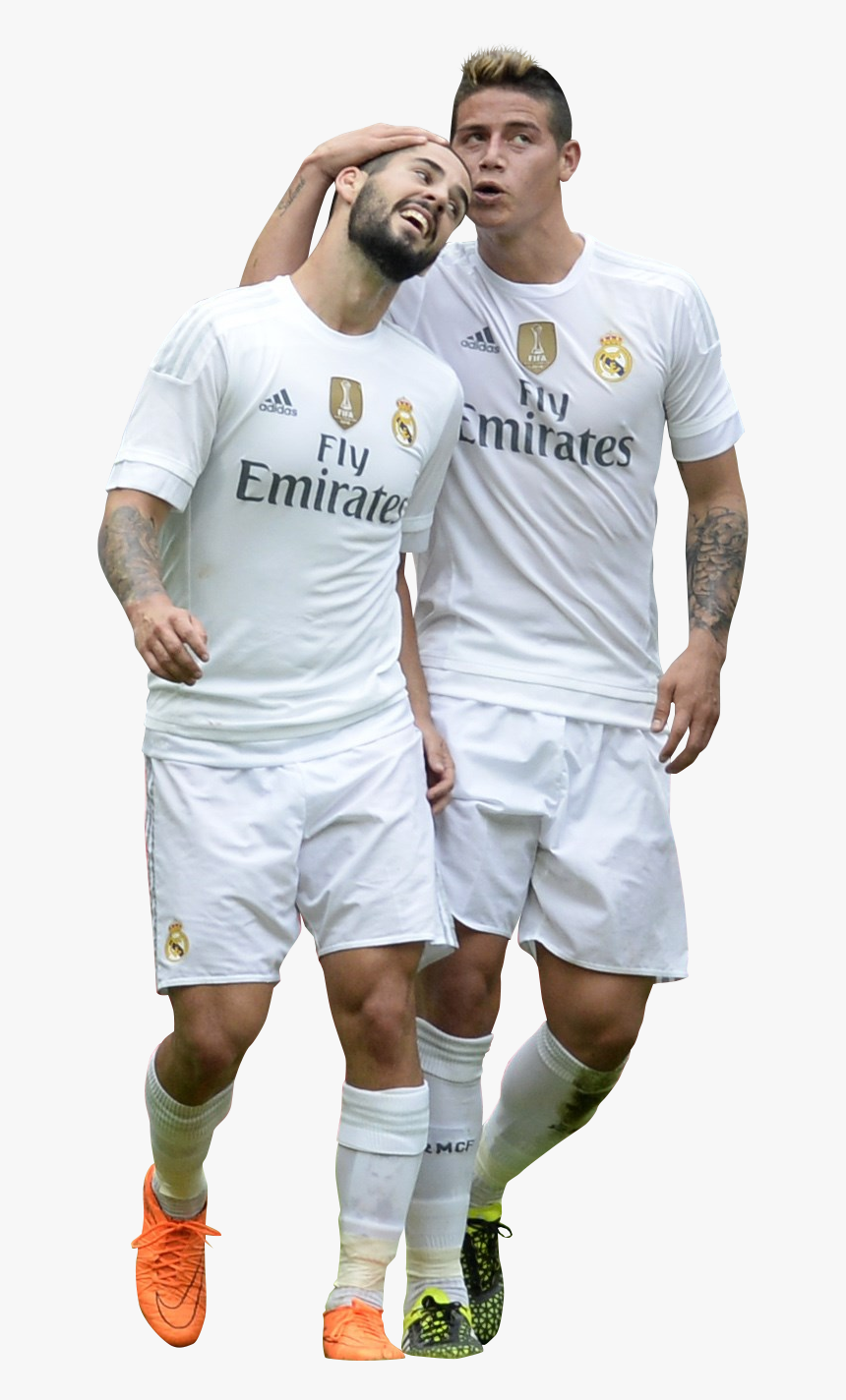 Isco & James Rodriguez Render , Png Download - Player, Transparent Png