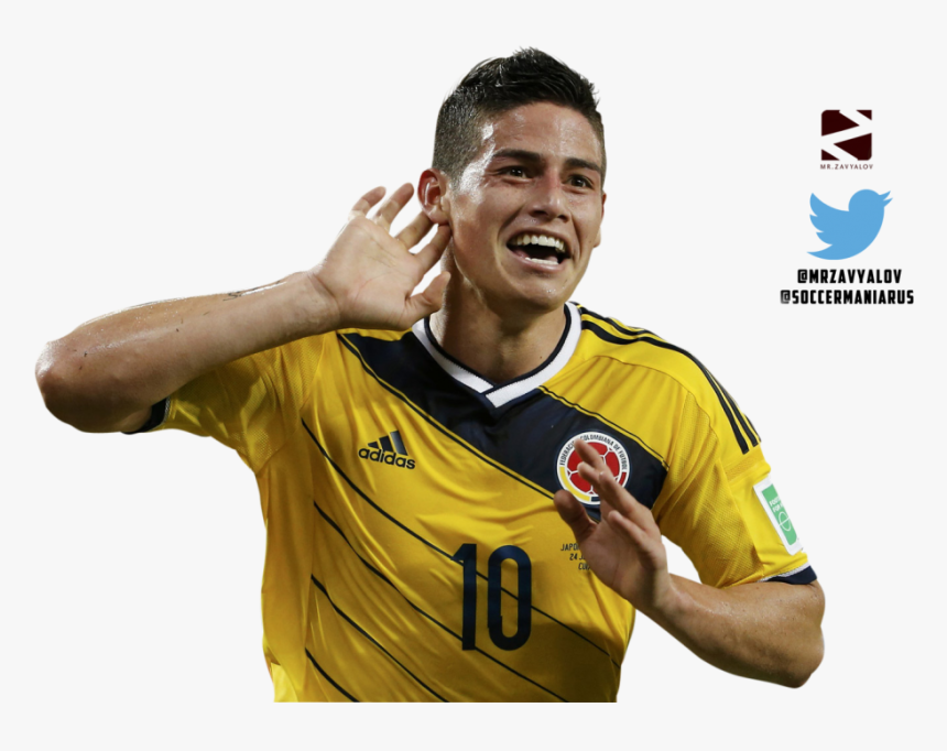 Photo James Rodriguez Cele - Rodriguez James 2014 Fifa World Cup Golden Boot, HD Png Download