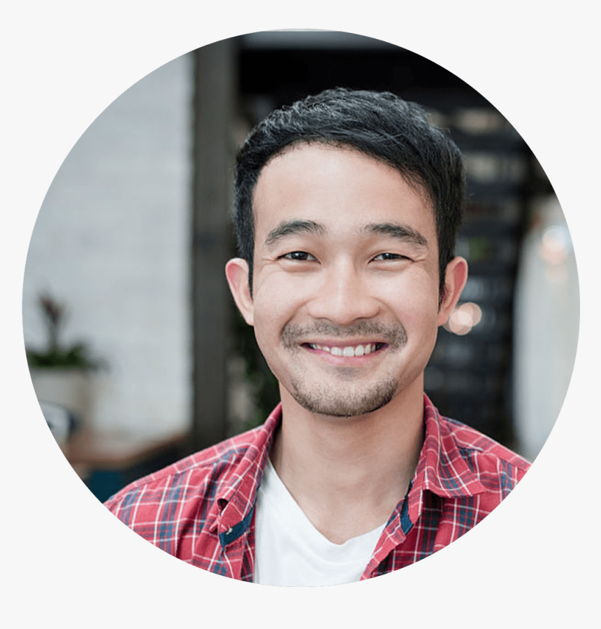 Office Worker Smiling , Png Download - Asian Man In His 30s, Transparent Png