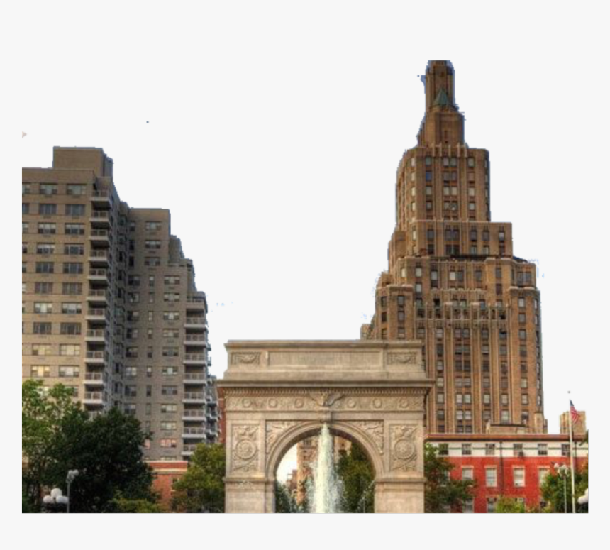 Transparent City Landscape Png - Washington Square Park Summer, Png Download