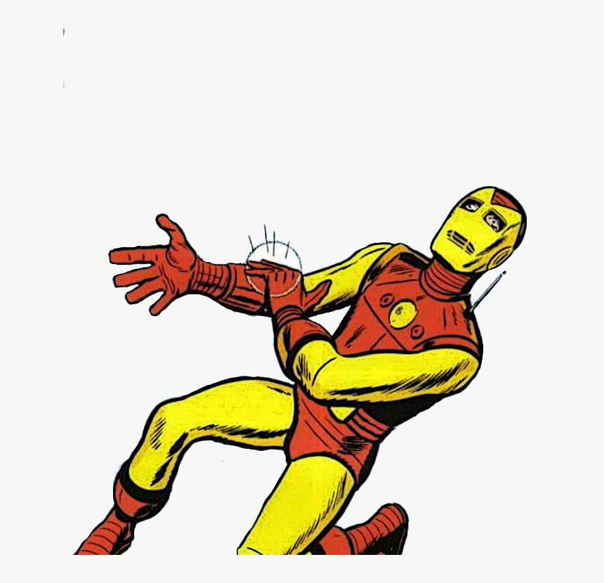 Iron Man Sore Wrist Template , Transparent Back - Mr Doll Ironman, HD Png Download
