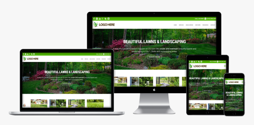 Lawn Care Websites, HD Png Download