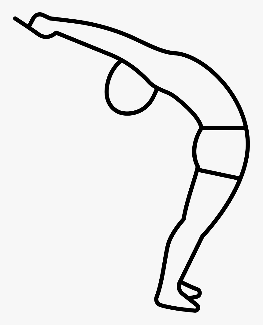 Man Stretching Back Comments - Icon, HD Png Download