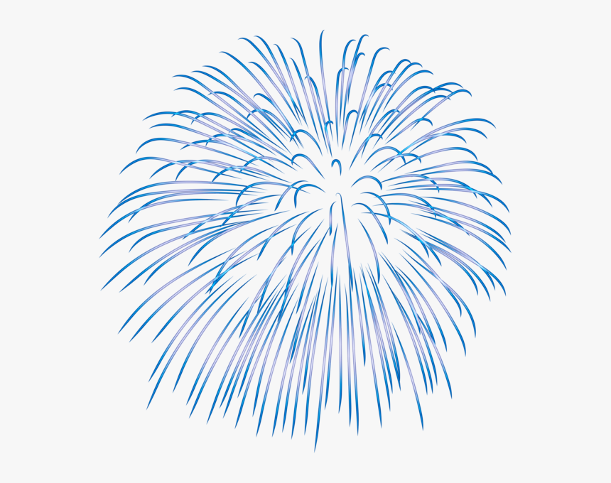 Transparent Background Fire Works Clip Art , Png Download - Png Transparent Firework Transparent Background, Png Download