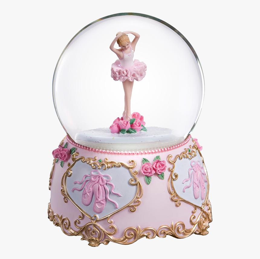 Dancing Ballerina Snow Globe, HD Png Download