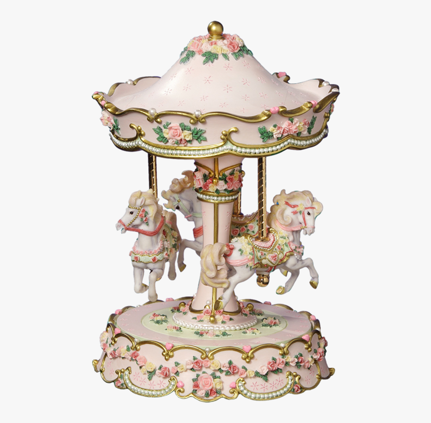 Carousel Horse Snow Globe, HD Png Download