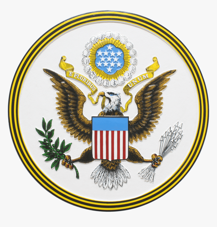 Transparent Gold Plaque Png - United States Federal Government Logo, Png Download