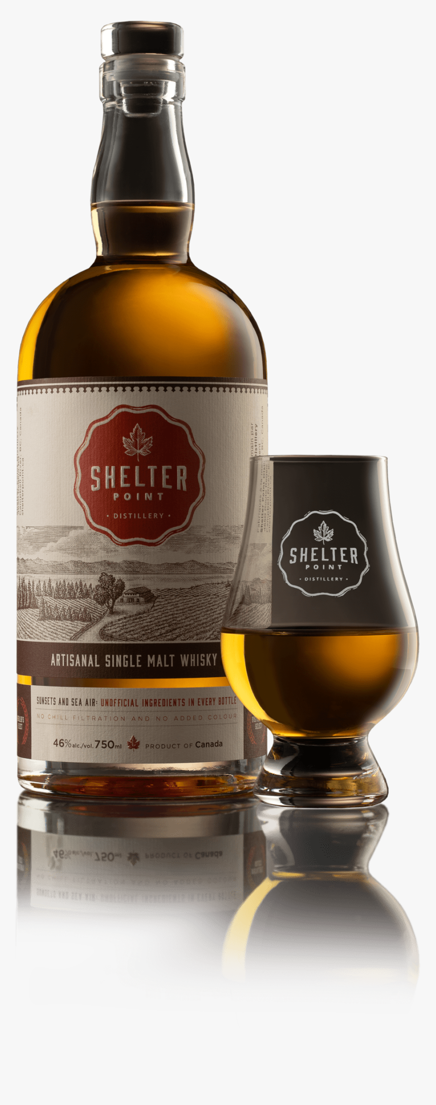 Shelter Point Double Distilled Single Malt Scotch Whisky - Shelter Point Classic Single Malt Whisky, HD Png Download