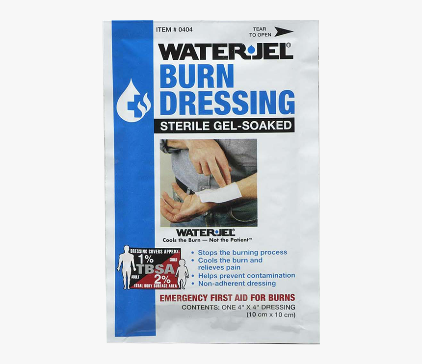 4\ - Waterjel Burn Dressing, HD Png Download