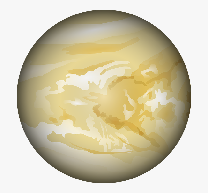 Cartoon Venus Google Search - Venus Planet Clipart, HD Png Download