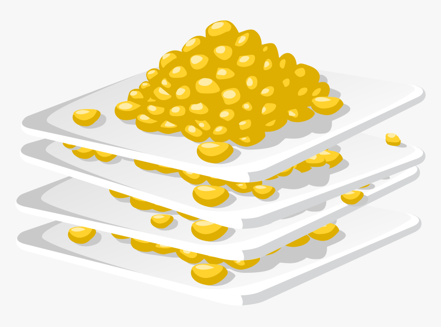 Food Corn Off The Cob Clip Arts - Sisa Makanan Vektor, HD Png Download