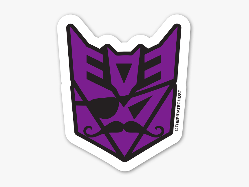 Pirateghost Decepticon Sticker - Emblem, HD Png Download