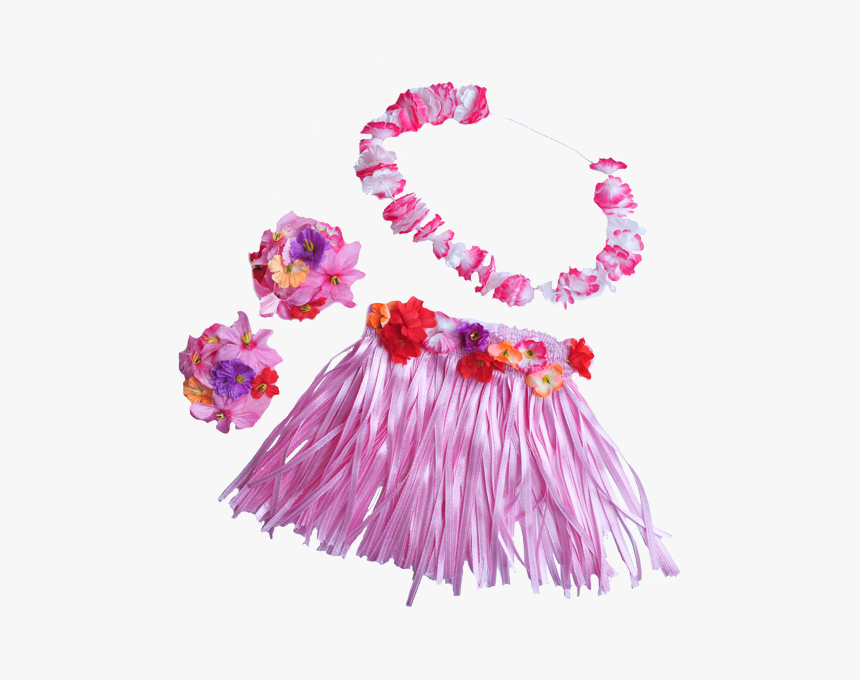 Hawaiian Costume For Girls Png, Transparent Png