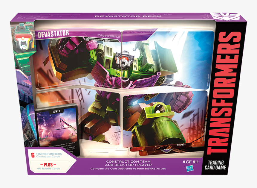 Transformers Tcg Devastator Deck - Transformers Trading Card Game Devastator Deck, HD Png Download