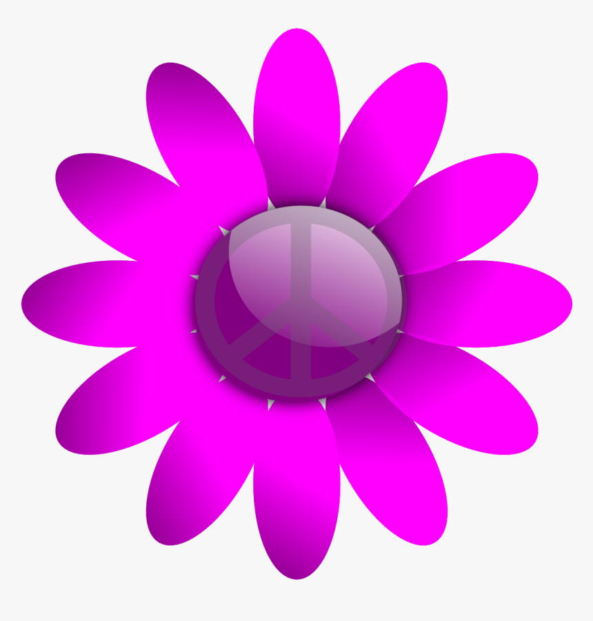 Flower Vector Png - Single Vector Flower Png Hd, Transparent Png