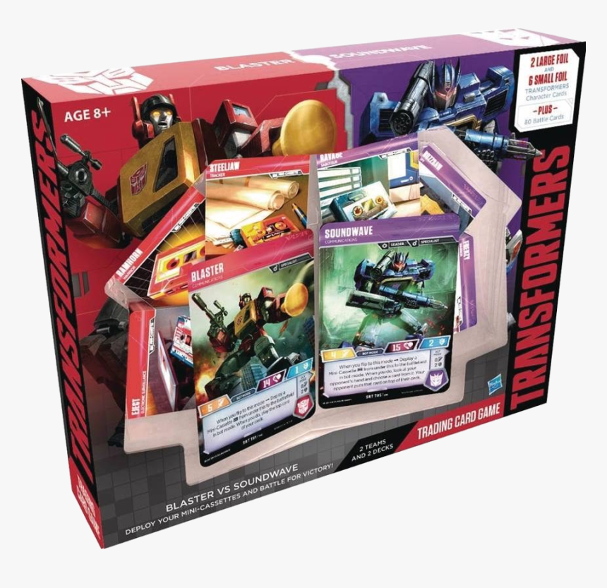 Transformers Tcg Blaster Vs Soundwave, HD Png Download