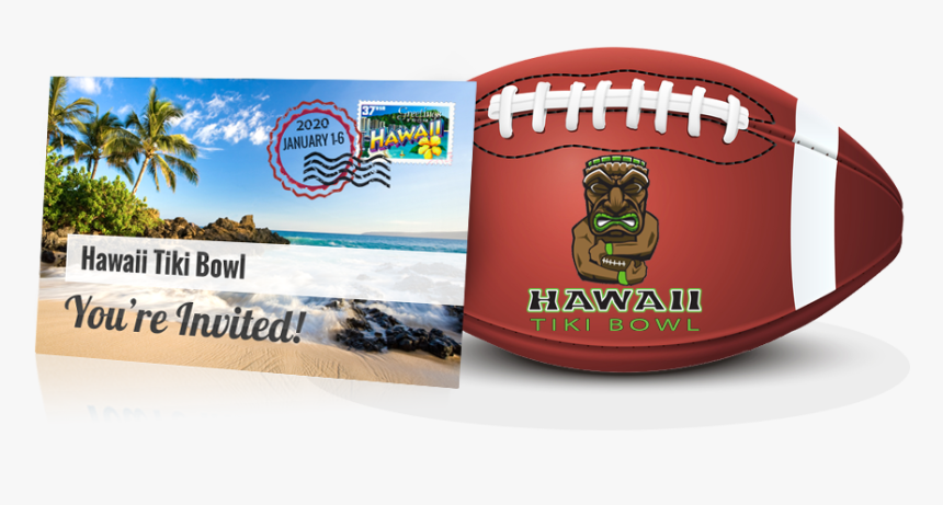 Football Postcard - Realistic American Football Ball Vector, HD Png Download