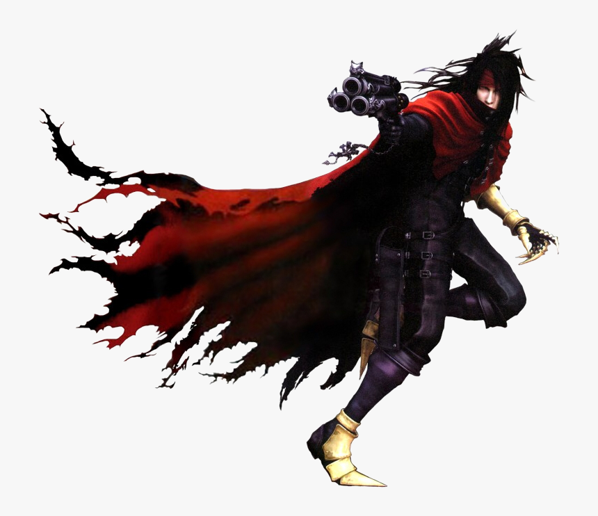 Vincent Valentine 1 - Cloud Colors Smash 4, HD Png Download