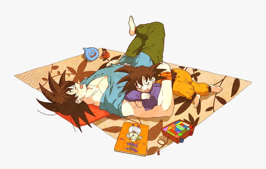 Son Gokuu And Son Goten Drawn By 20cal - Cartoon, HD Png Download
