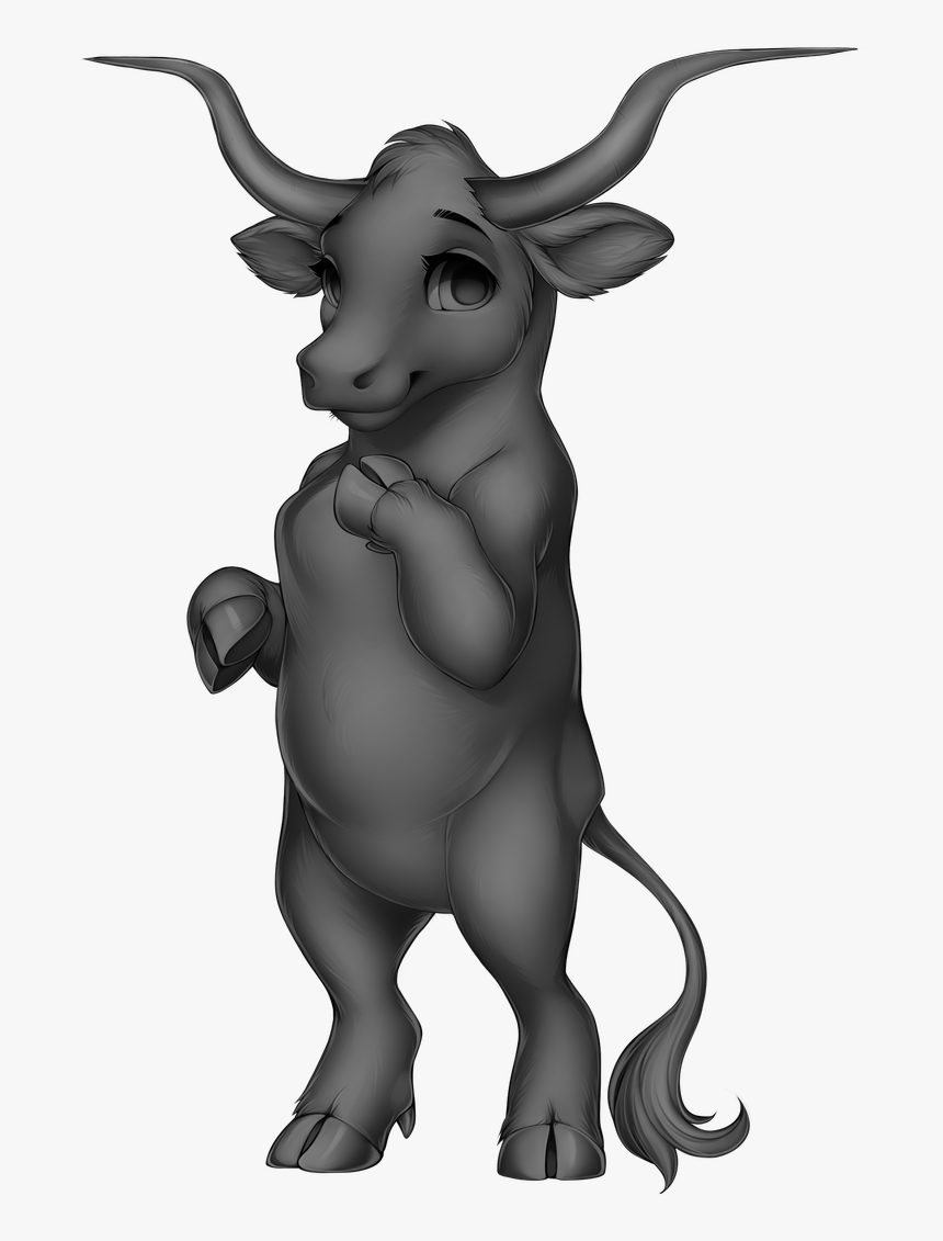 Carrotcube Texas Twist Longhorn - Furvilla Base Cow, HD Png Download