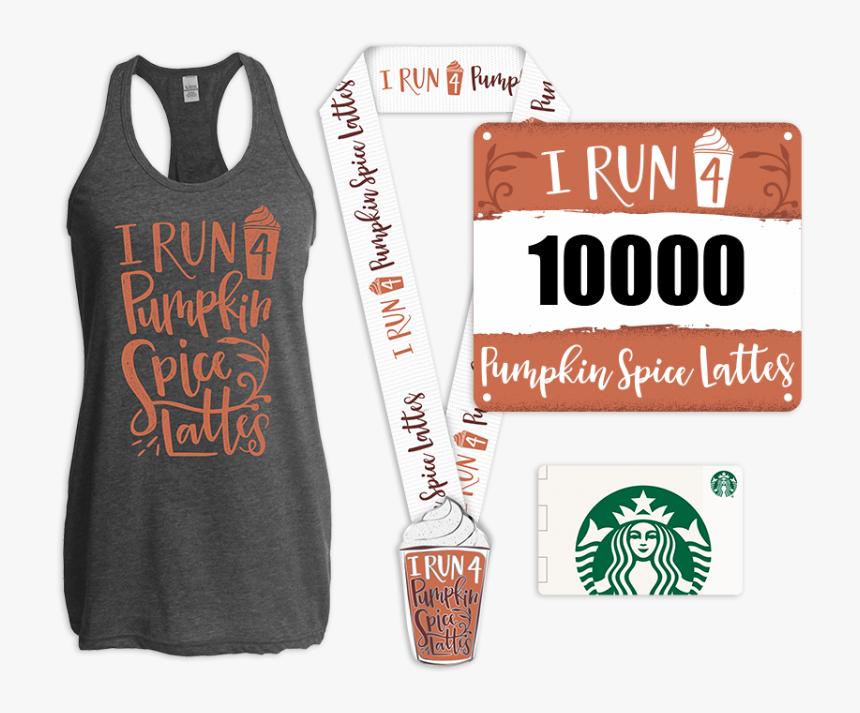 Image - Pumpkin Spice Latte Virtual Run, HD Png Download