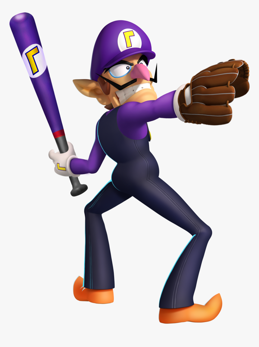 Waluigi With A Gun Png , Png Download - Waluigi With A Gun Png, Transparent Png