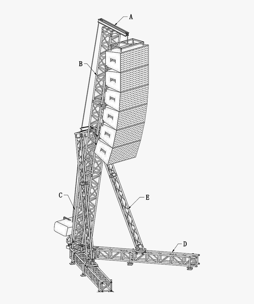 Speaker Truss Mount Detail, HD Png Download