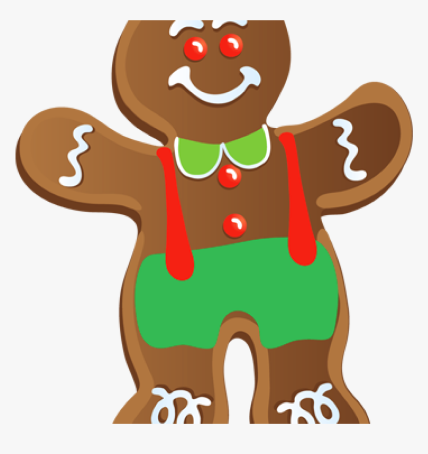 Transparent Unicorn Clipart Png - Gingerbread Man Clip Art, Png Download