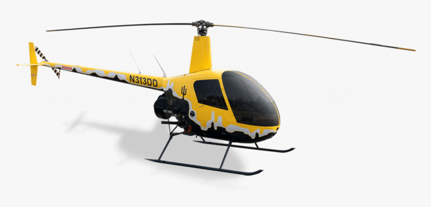 Uhi, Home - Robinson R 22 Yellow Black, HD Png Download
