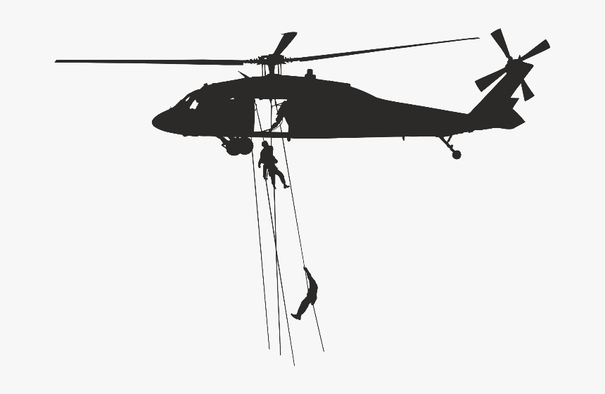 Army Helicopter , Png Download - Black Hawk Helicopter Logo, Transparent Png