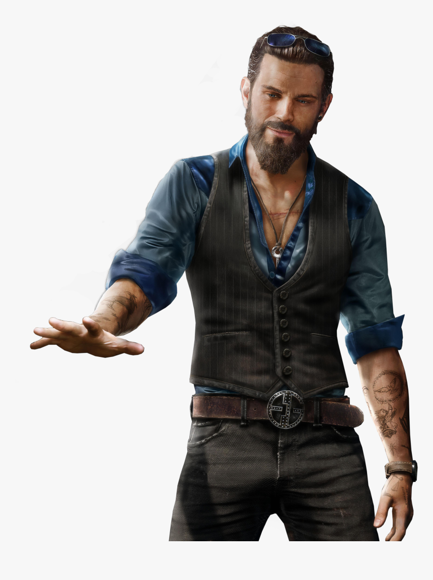 Transparent Guy With Gun Png - Far Cry 5 John Seed, Png Download