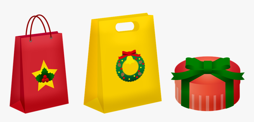 Christmas Gifts, Presents, Santa Claus, Gift, Christmas - Bag, HD Png Download