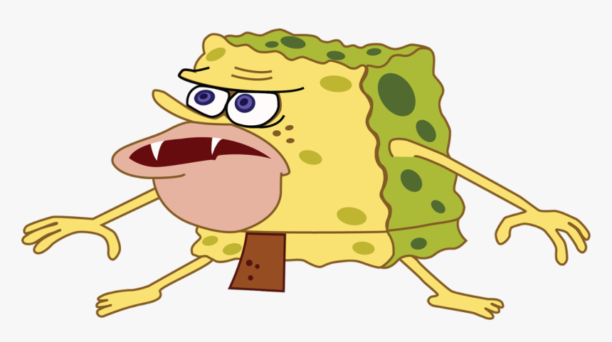 Spongegar Png - Metee - Spongegar - Sponge Bob Cave Man, Transparent Png