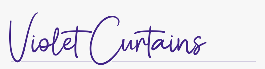 Violet Curtains - Calligraphy, HD Png Download