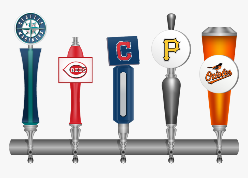 Transparent Craft Beer Clipart - Beer Tap Handles Clipart, HD Png Download