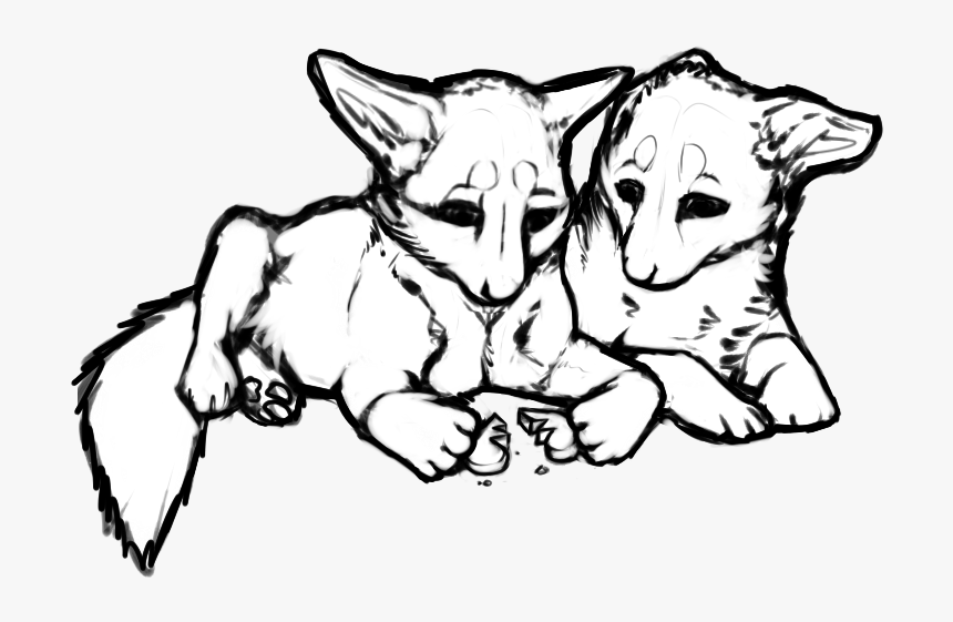 Clip Art Library Download Heart Sketch At Getdrawings - Miniature Fox Terrier, HD Png Download