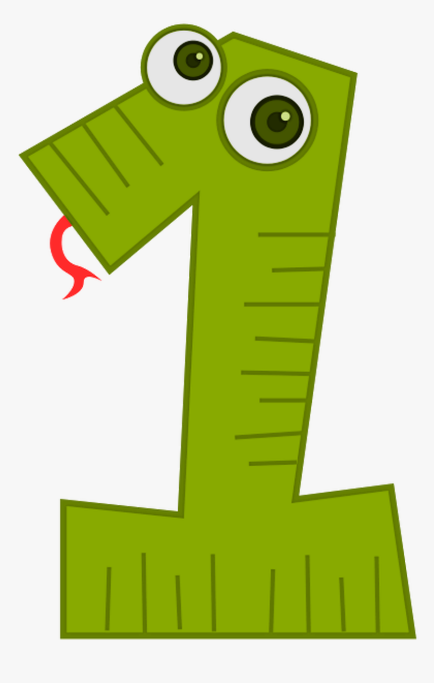 Number 1 Clipart - Animal Number 1 Clipart, HD Png Download