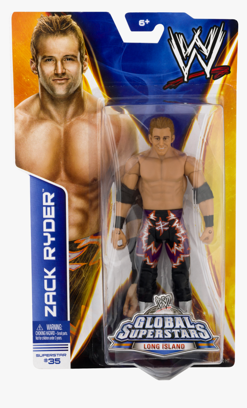 Wwe Figures Zack Ryder, HD Png Download