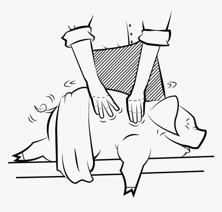 Transparent Pulled Pork Clipart - Cartoon, HD Png Download