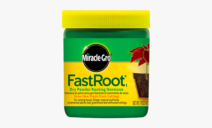 Miracle Gro Fastroot Dry Powder Rooting Hormone Jar, - Packaging And Labeling, HD Png Download