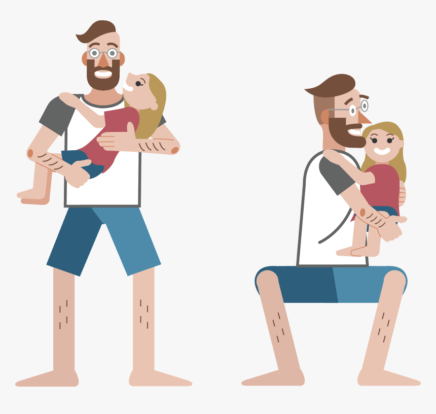 Soothing Squat Clipart , Png Download - Cartoon, Transparent Png